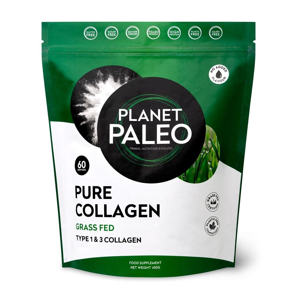 Pure Collagen Large Puur Collageen Poeder (Planet Paleo) 450 gram