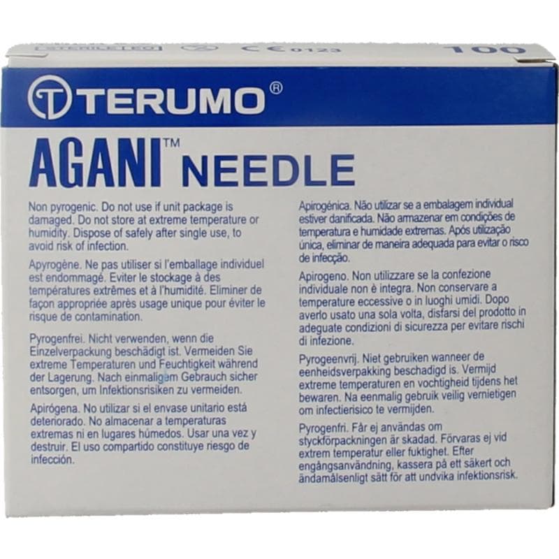 Terumo Injectienaald 21G groen 0.8 x 16