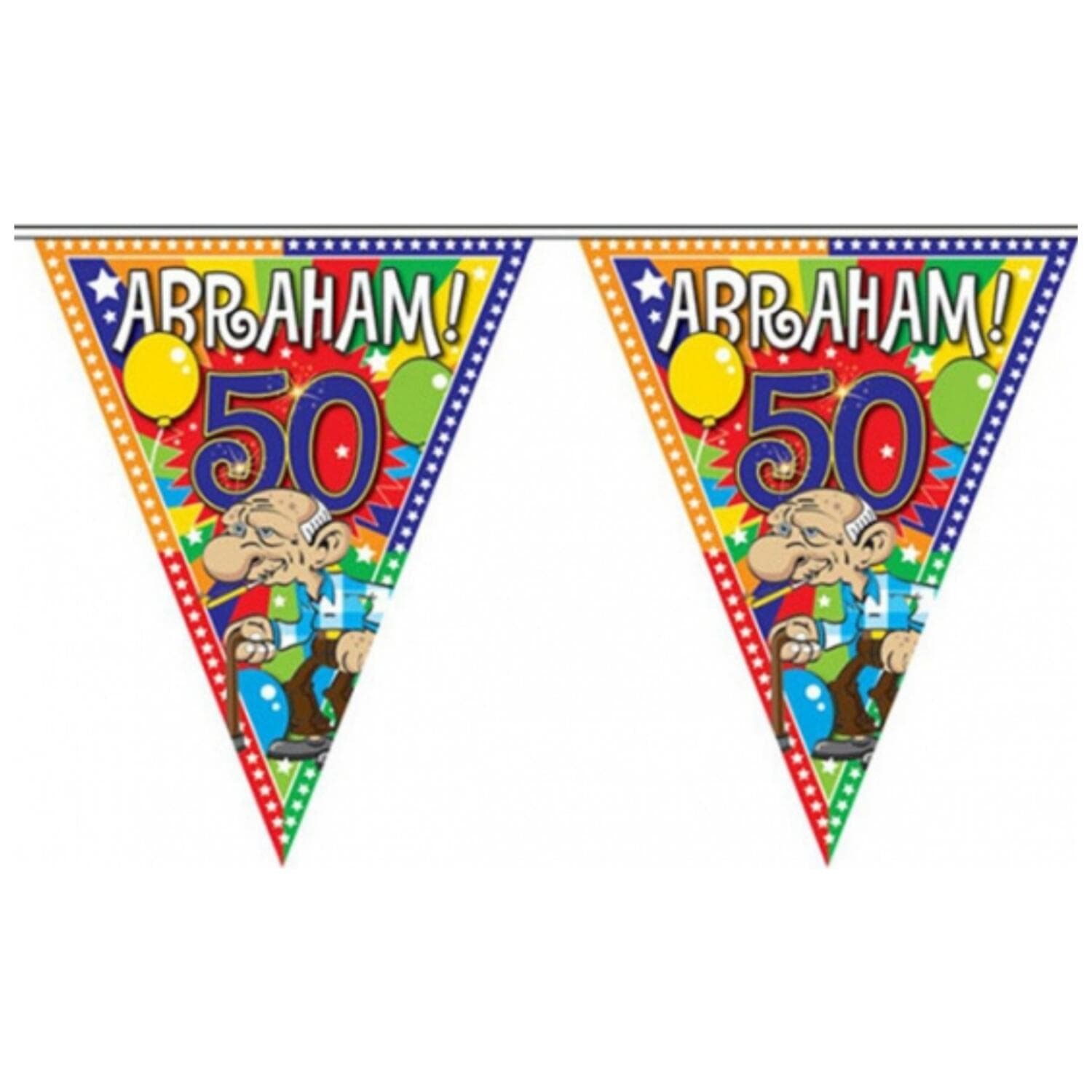 Abraham vlaggenlijn van 10 meter -