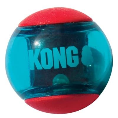 KONG SQUEEZ ACTION ROOD 6,5X6,5X6,5 CM