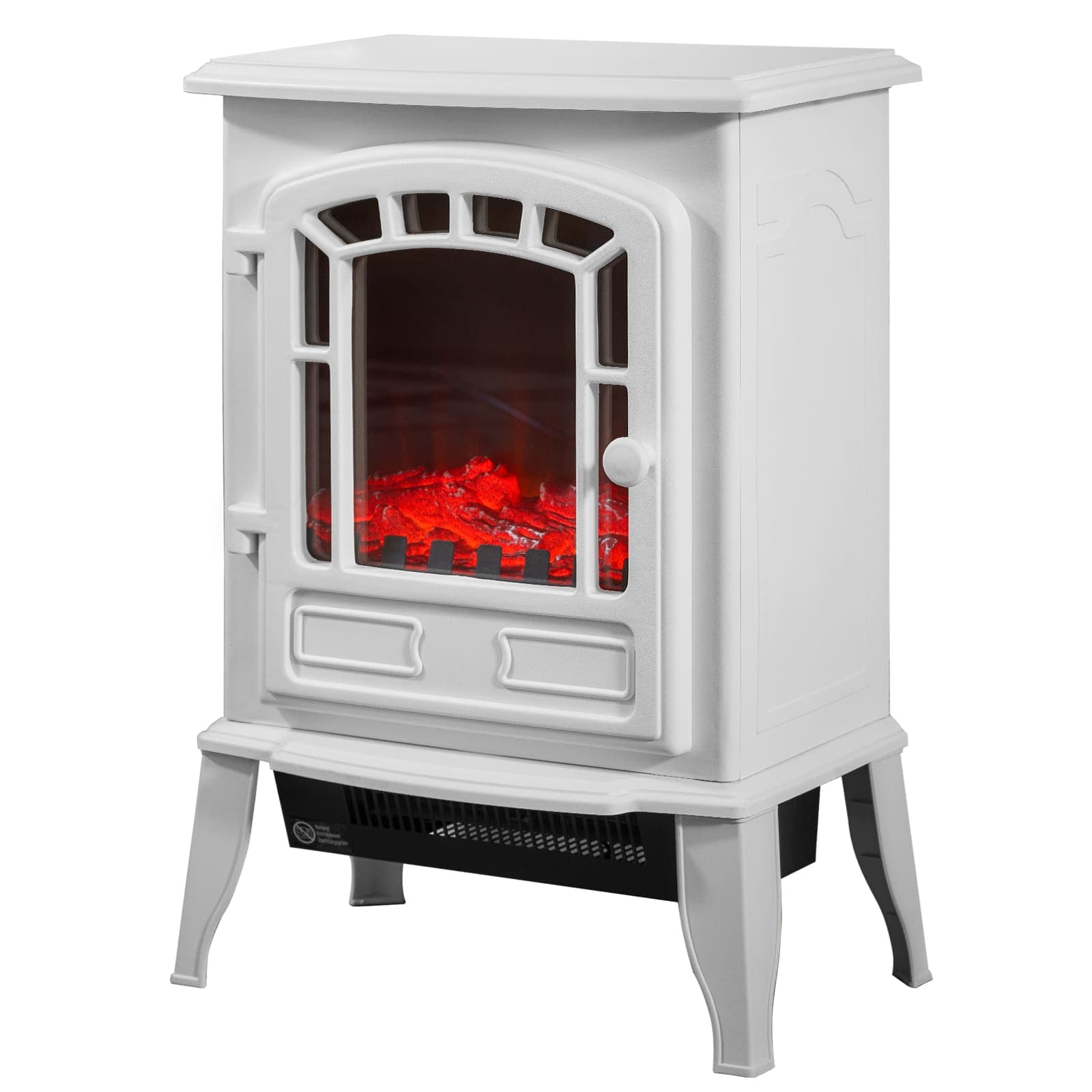 Elektrische Kachel Wit 2000W met Verwarming 56,5x24x39cm