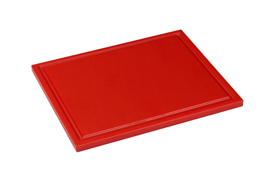 Interlux Snijplaat met sapgoot - 600x400x15mm - Rood
Interlux Cutting Board with juice groove - 600x400x15mm - Red
