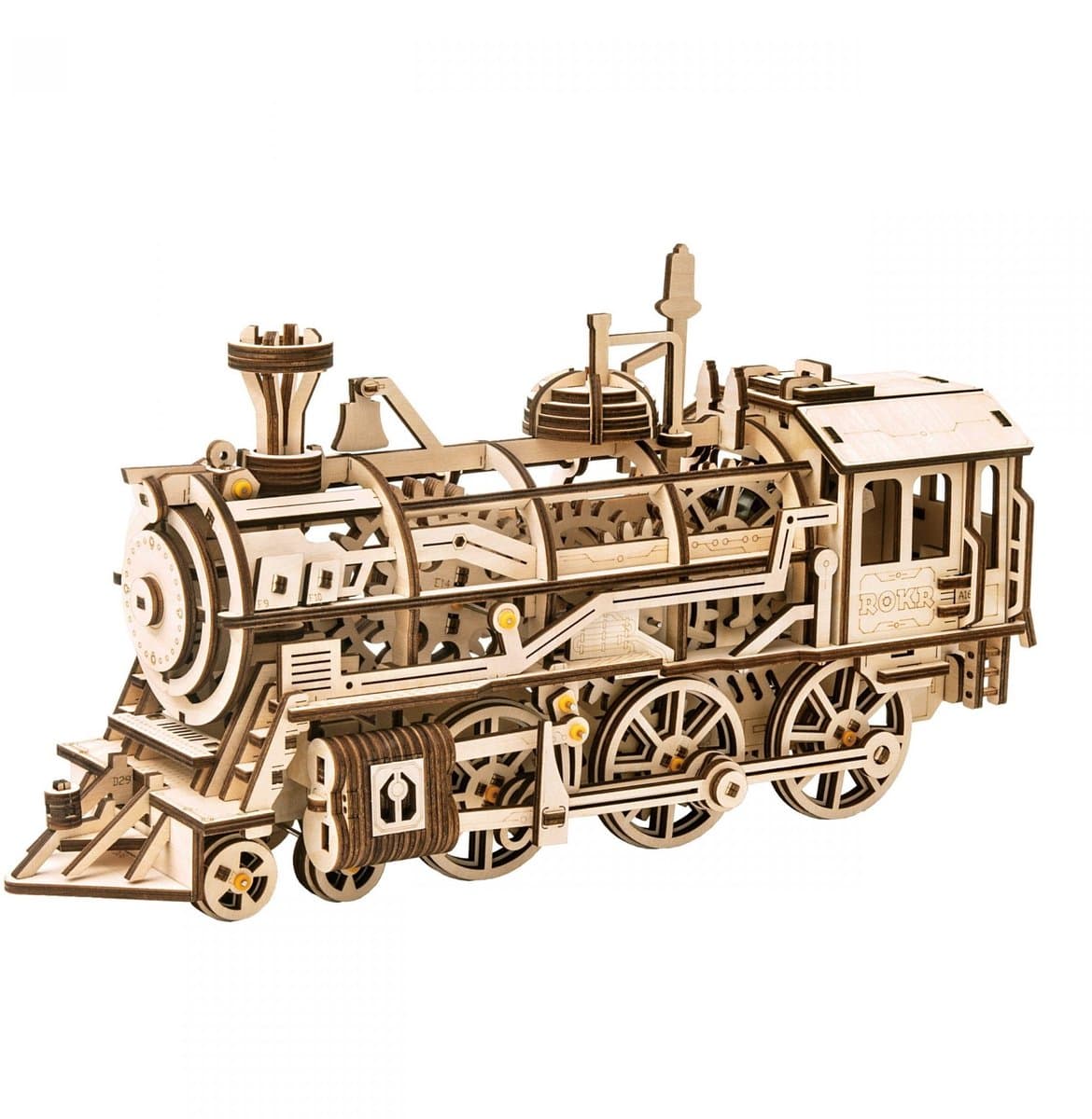 Robotime Locomotief hout DIY Modelbouw Knutselen