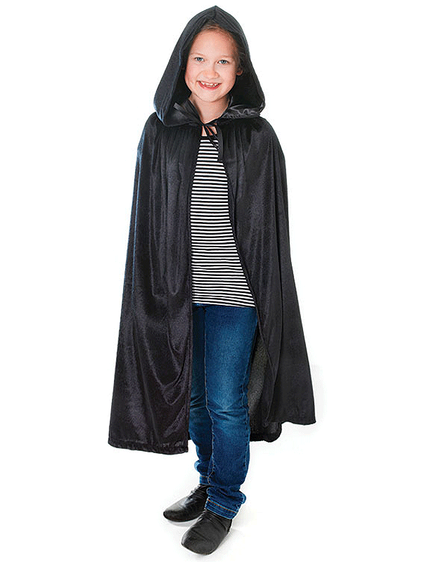 Fluwelen cape voor kinderen