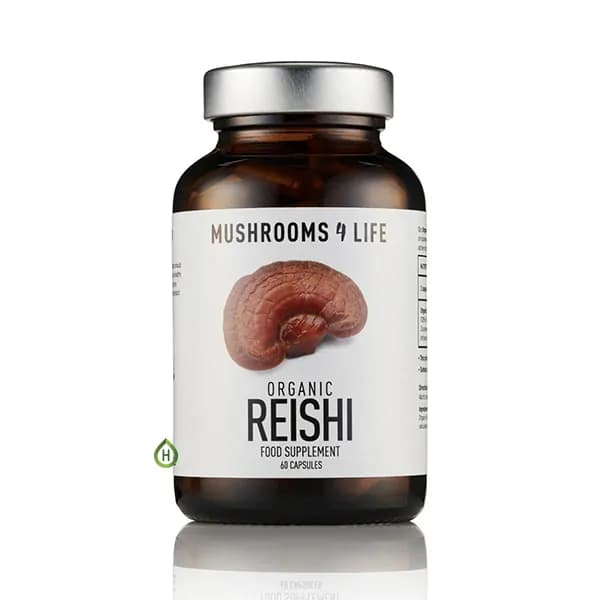 Reishi Paddenstoelen Bio - 60caps | Mushrooms4Life