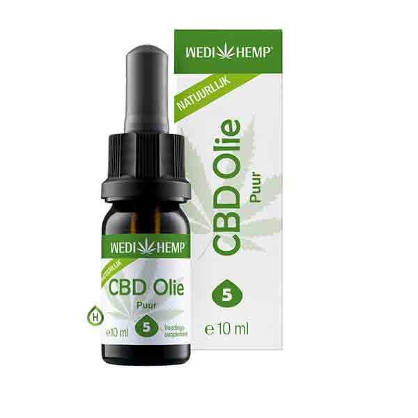 CBD Olie Puur (5%) – 10ML | Wedihemp / Medihemp