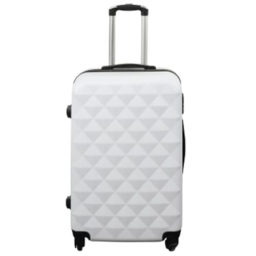 Suitcase offer - Hard-shell - Size Medium - Diamond white - Stylish travel suitcase