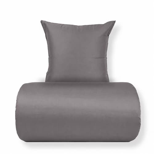 Bamboo double bedding 240x220 cm - 100% bamboo - Gray
