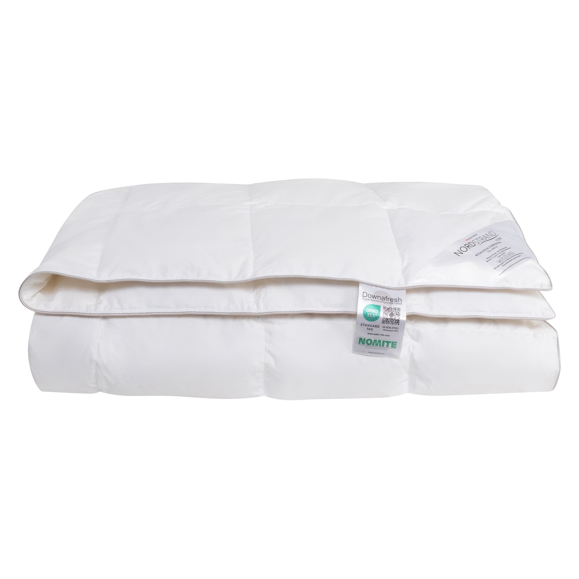 Zomerdekbed - 100% moskusdons dekbed - Licht en koel - 150x210 cm - Nordstrand Home