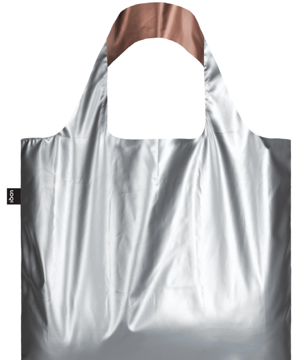 Loqi Bag Duo Bag Metallic Silver Rose Gold