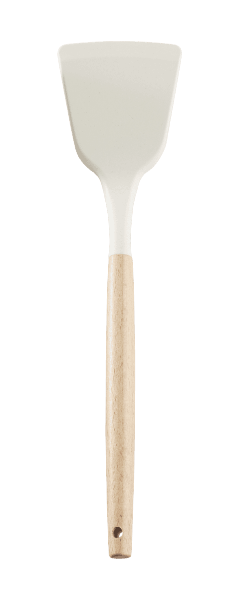 ISENVI Hunter keerspatel silicone met houten greep