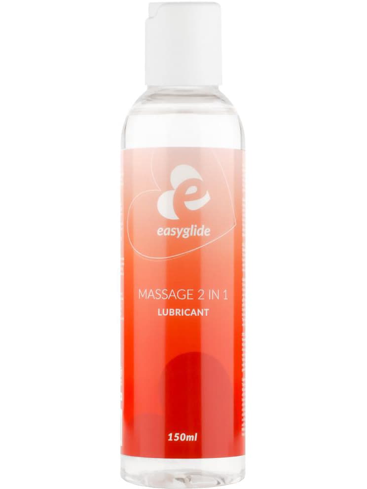 EasyGlide : 2 in 1, Waterbased Massage Lubricant