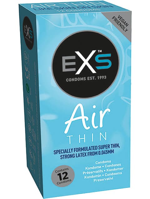 EXS : Air Thin Condoms, 12-pack