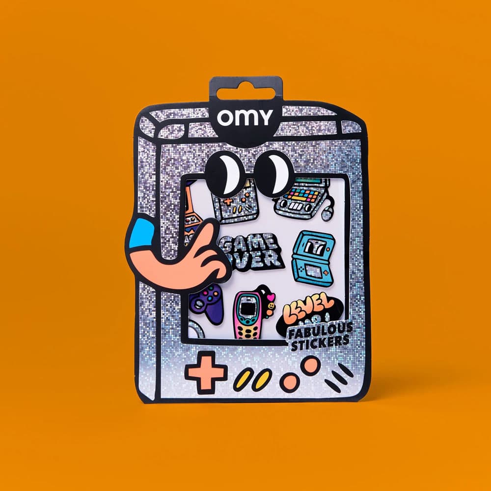 OMY Stickers Video Game