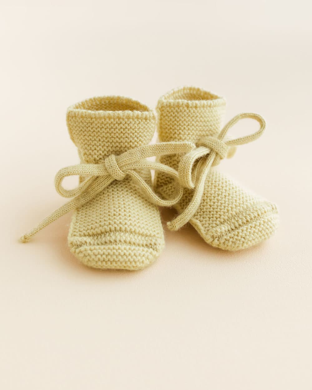 Hvid Booties Light Yellow-9-15m