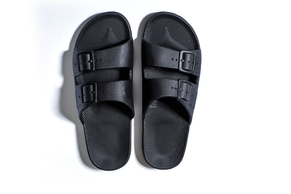 Freedom Moses Slippers Black-39-40