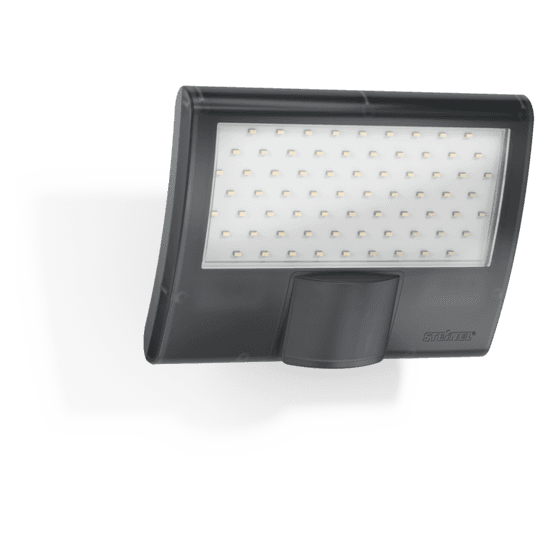 Steinel LED Breedstraler 10,5W Bewegingssensor, Waterdicht IP44, Antraciet