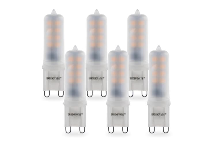 G9 LED Lamp 3W Classic Warm Wit Dimbaar 6-Pack