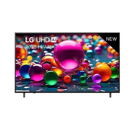 65" LG UHD AI UA75 4K Smart TV 2025 - 65UA75006LA