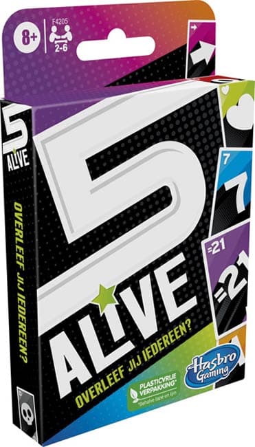 5 Alive Kaartspel - Hasbro Kaartspel