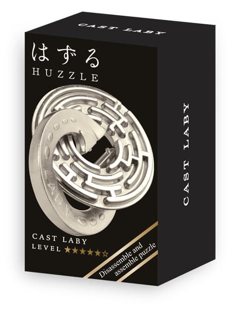 Cast Laby MINI (color silver) ***** - Huzzle (Hanayama)  Cast Puzzle