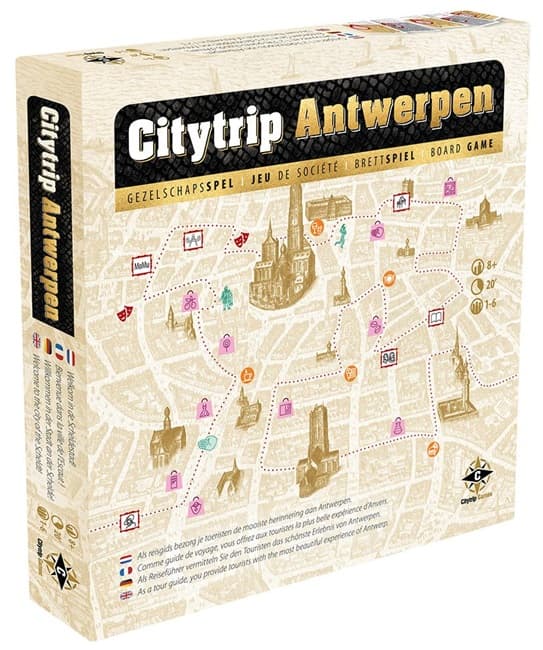 Citytrip Antwerpen -  Bordspel