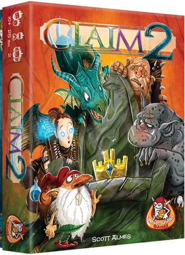Claim 2 - White Goblin Games Kaartspel