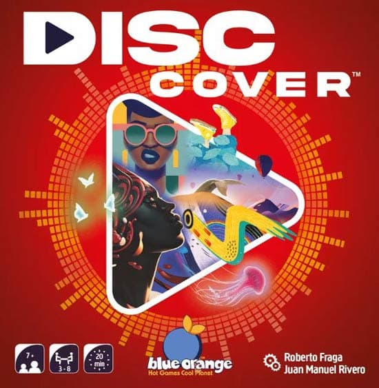 Disc Cover - Blue Orange Party game