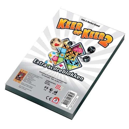 Keer op Keer 2 Scorebloks - Level 1 - 999 Games Dobbelspel
