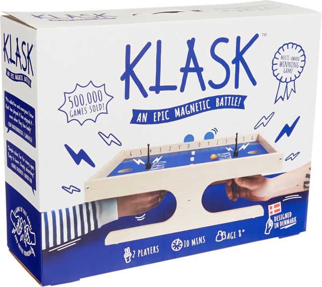 Klask 2 speler -  Behendigheidsspel|Houten spel