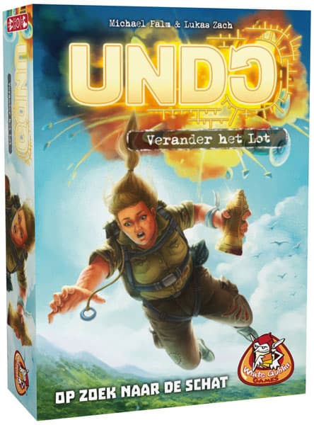 Undo: Op zoek naar de schat (NL) - White Goblin Games Kaartspel|Coöperatief