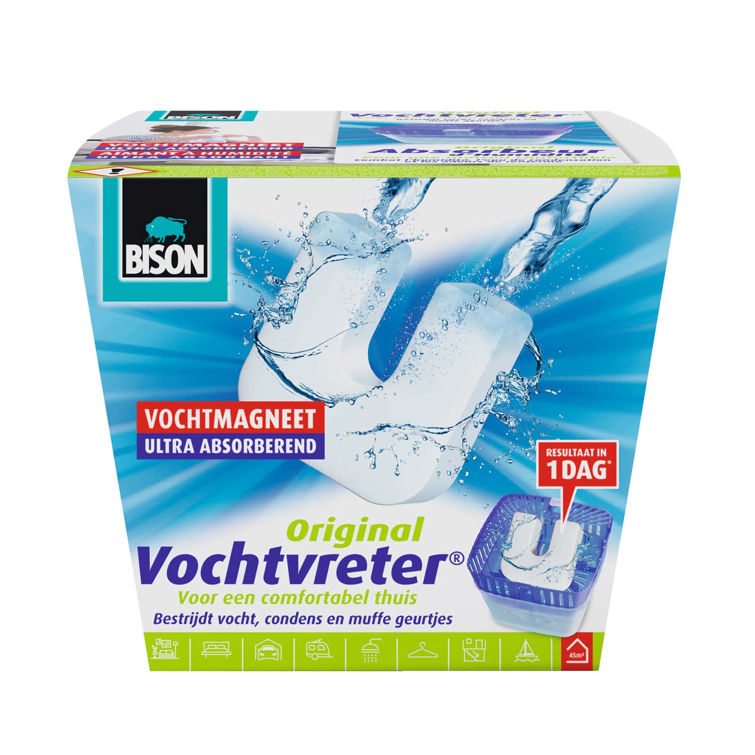 Bison Vochtvreter Original Vochtmagneet 450gr