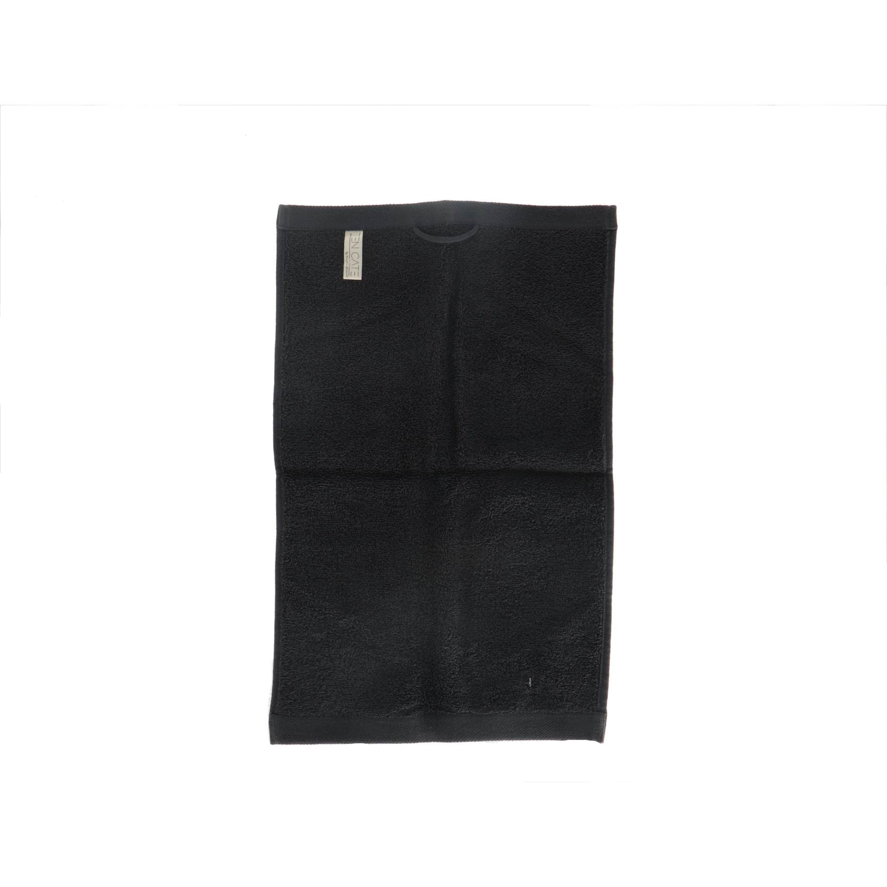 Gastendoekje 30x50CM Antraciet TC Pantone Asphalt 19-0201 TCX