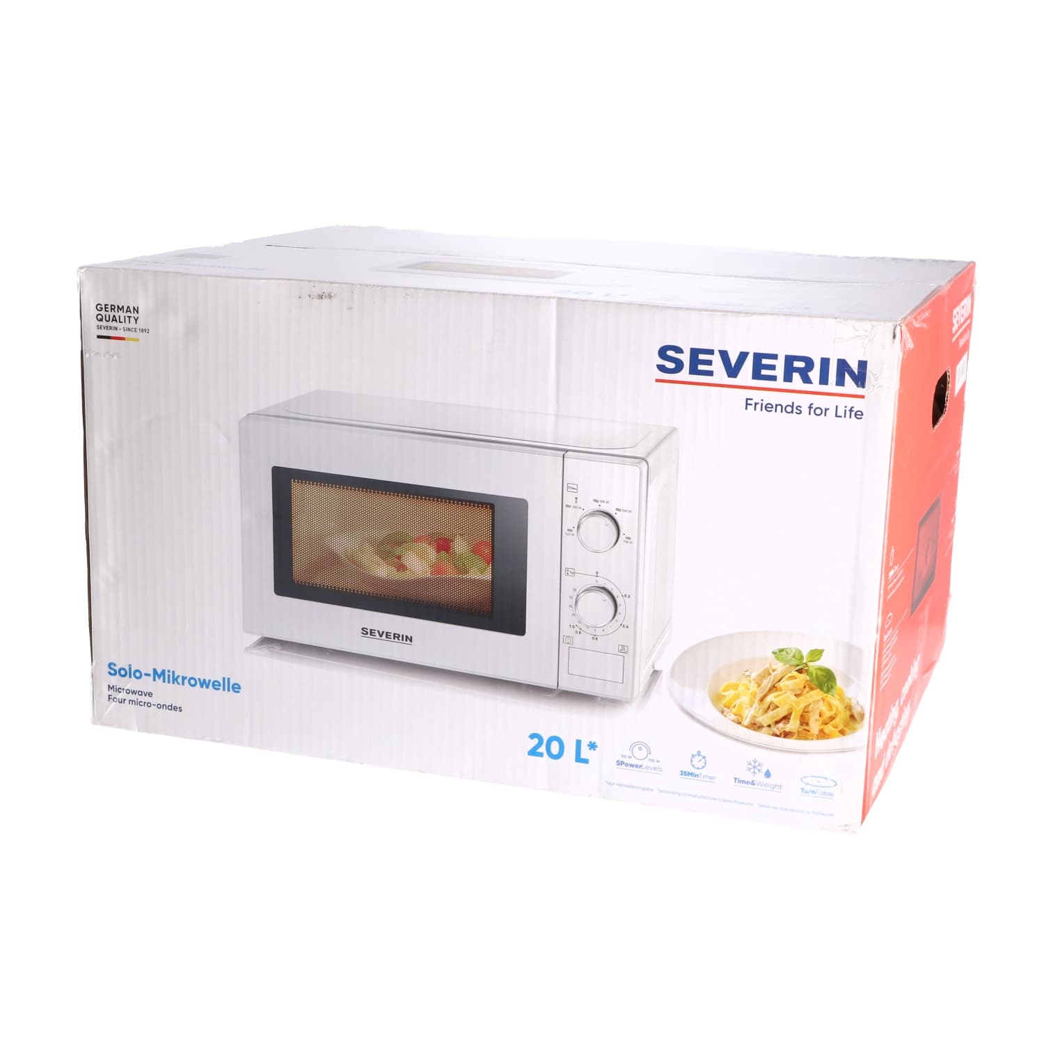 Severin magnetron 700W 20 Liter wit MW 7770