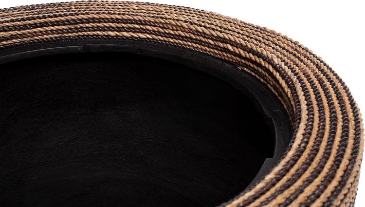 Natural weave Abaca planter, 46x90cm