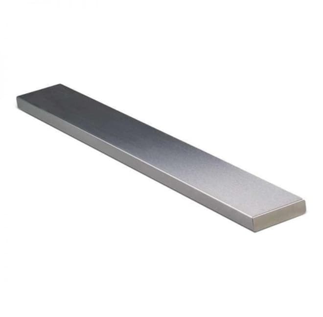 RVS geslepen strip 40x5 mm - per meter