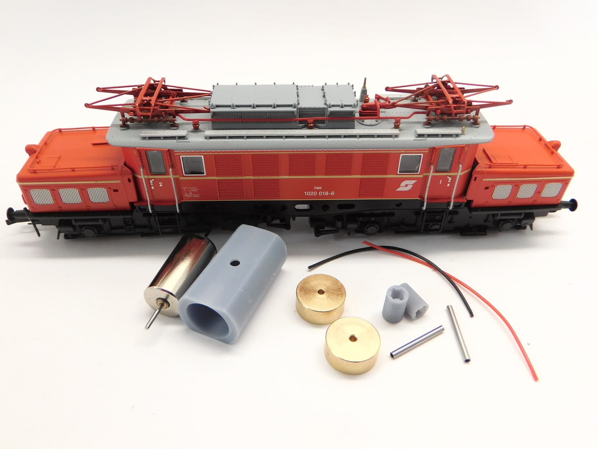 micromotor TTI004C Tillig TT Am 4/4, BR 101/ 103/ 112/ 118/ 119/ u.a.