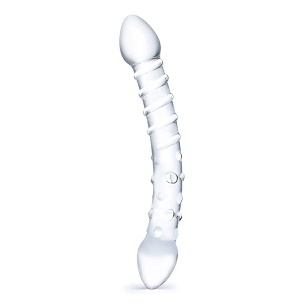 Gläs - Double Trouble Glazen Dildo -