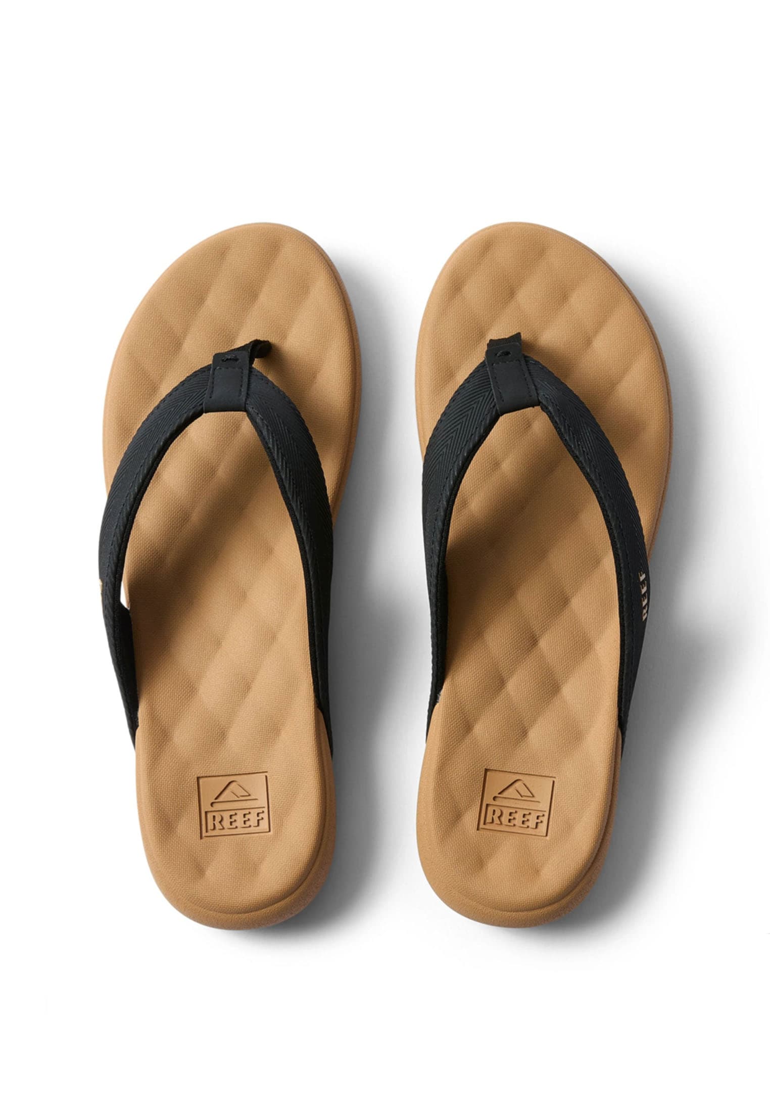 Reef Slippers Cushion Melody CJ8132 Zwart / Bruin-40 maat 40