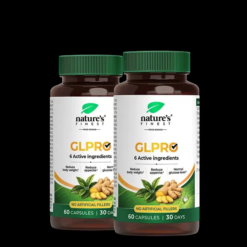 Nature's Finest GLPRO Bundle | gewichtsbeheersing supplement voor eetlust + bloedsuikerondersteuning | carobe, nopal, groene thee, guarana + chroom