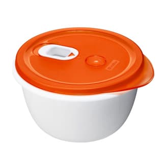 Rotho magnetronschaal 1,5 l micro papaya rood | 2 stuks