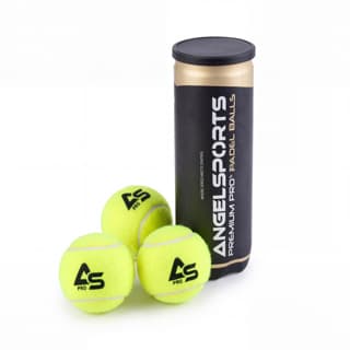 Engelhart Angel sports padelballen - naaldvilt 45% wol - ipf goedgekeurd - set van 3 - hoge kwaliteit & duurzaam -