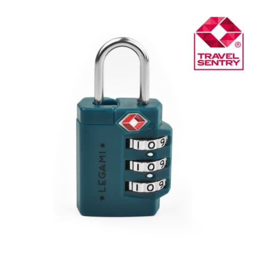 Legami bagage hangslot - petrol blauw