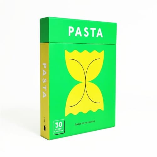 Pasta - 30 Receptkaarten - Diversen