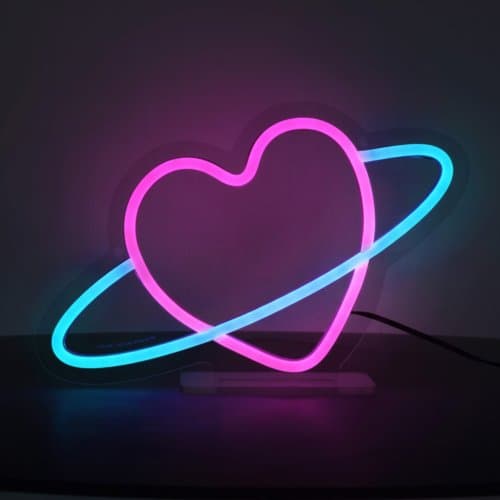 Legami it's a sign neon lamp - planet heart