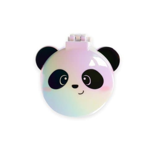 Legami haarborstel met spiegel - panda