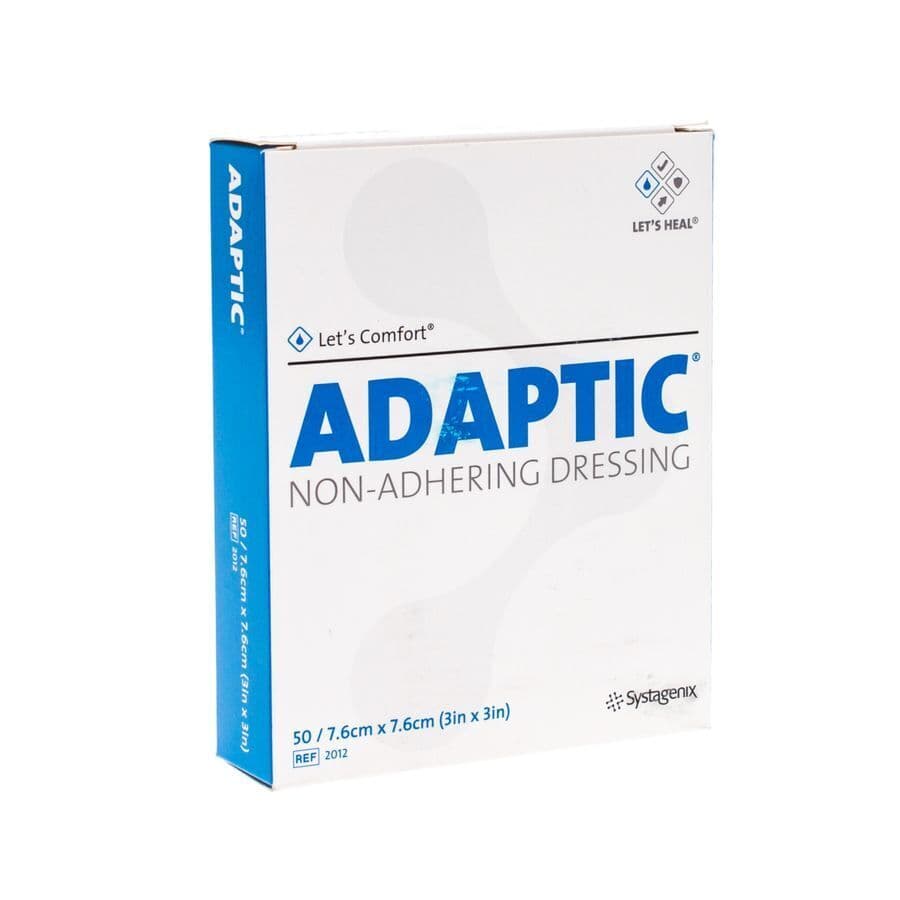 Adaptic Kp Doordr. 7,5x 7,5cm 50 2012de