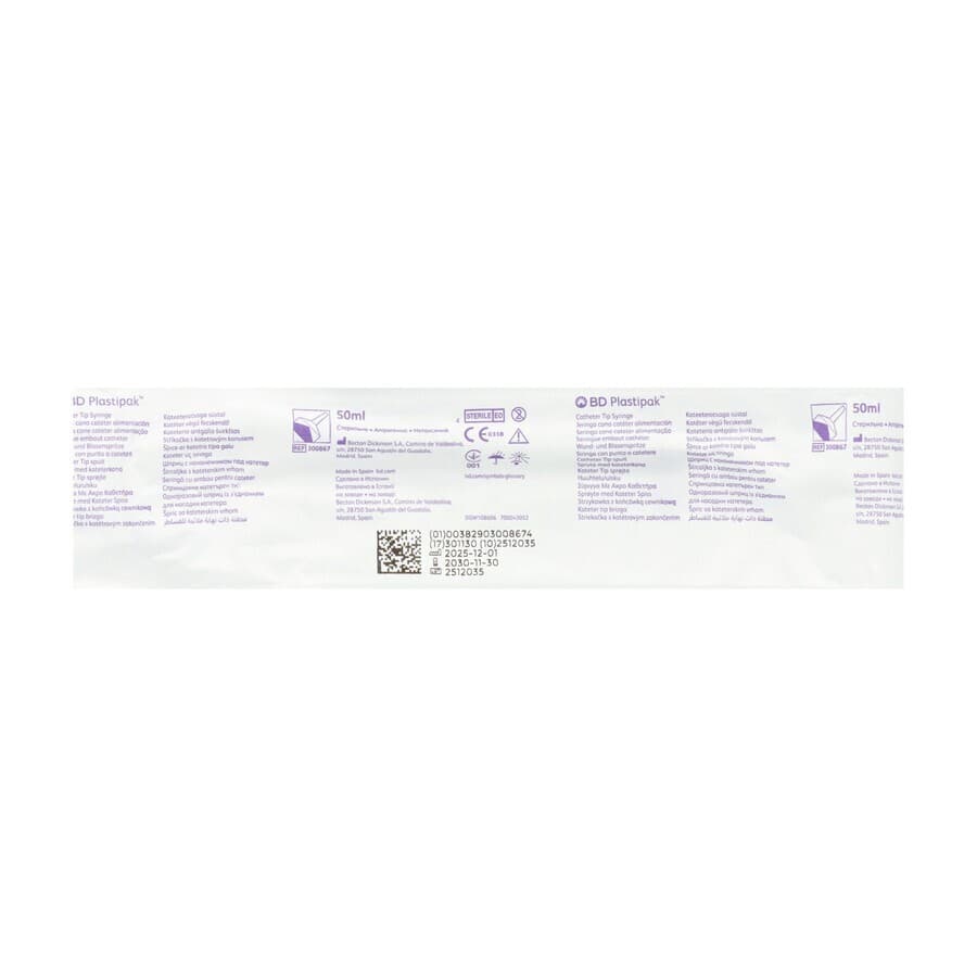 Bd Plastipak Spuit Catheter Tip 50ml 1 300867