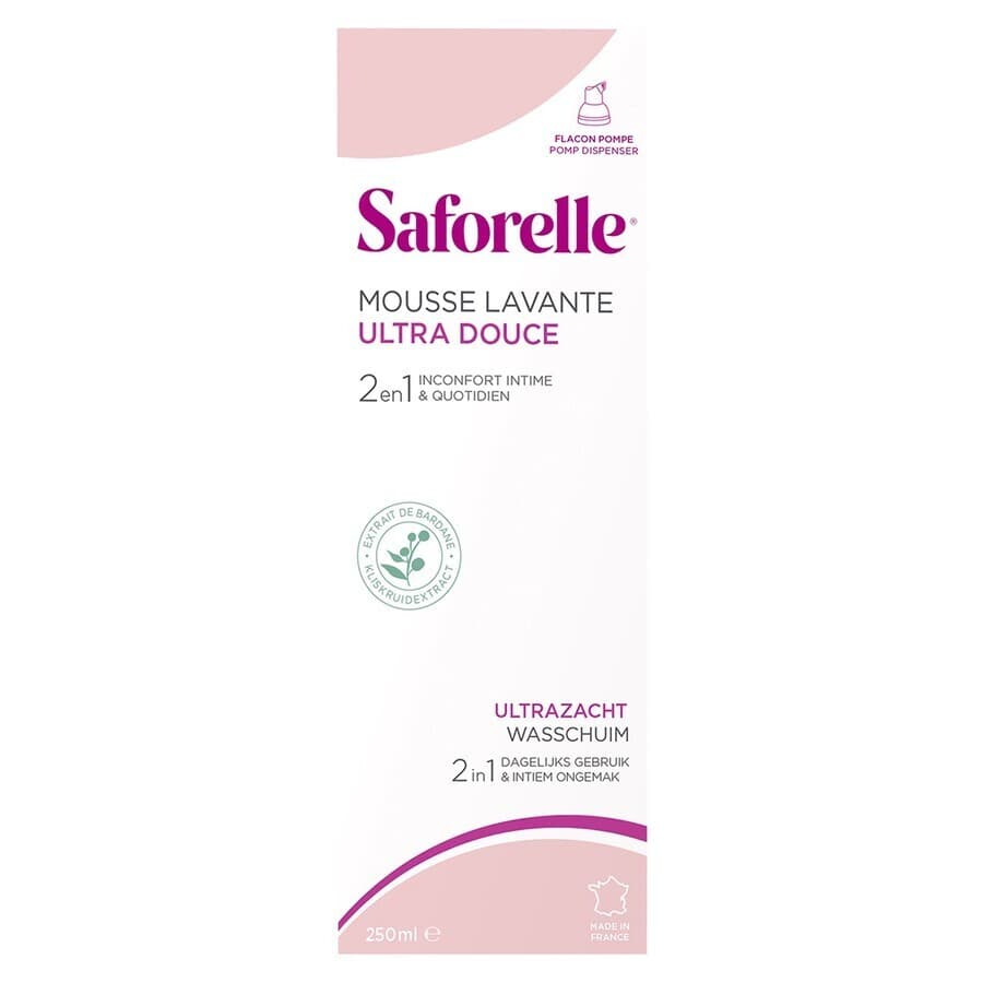 Saforelle Ultrazacht Wasschuim 250ml