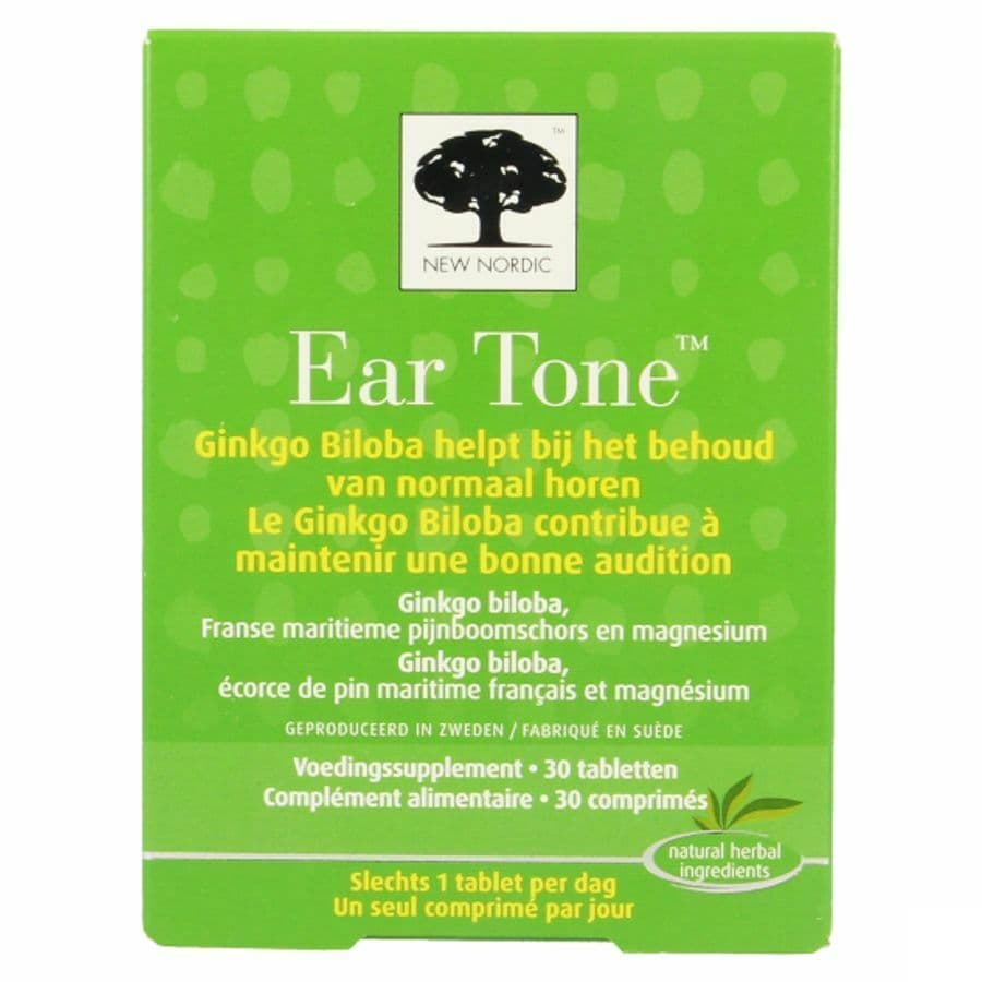 New Nordic Ear Tone Gehoor Evenw. Zenuwen Tabl 30